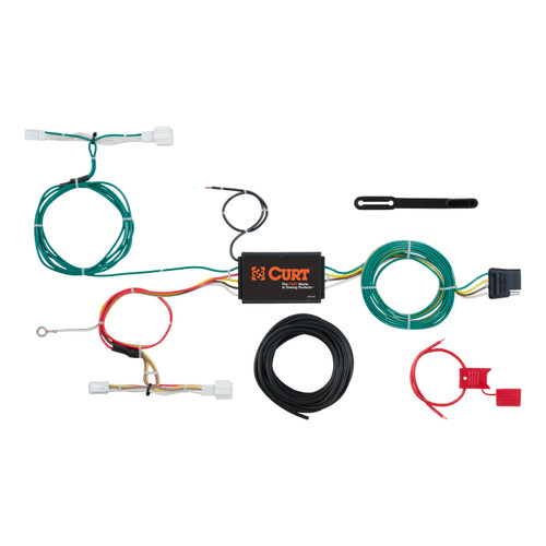 CURT 56300 - Custom Wiring Harness, 4-Way Flat Output, Select Mazda CX-3
