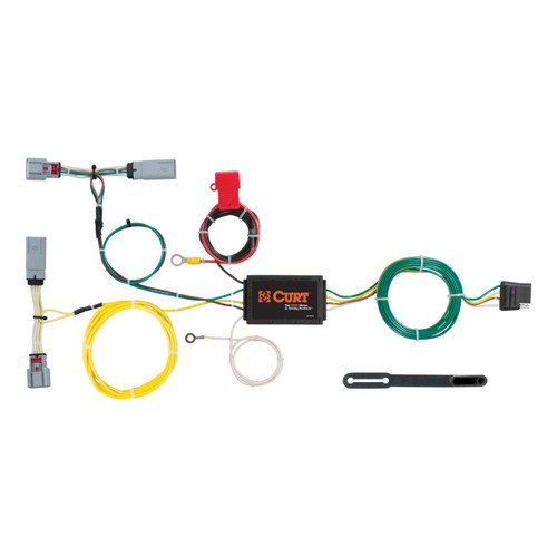 CURT 56235 - Custom Wiring Harness, 4-Way Flat Output, Select Chrysler 300