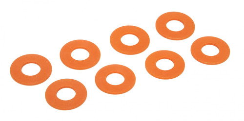 Daystar KU71074FA - D-RING / Shackle Washers Set Of 8 Fl. Orange