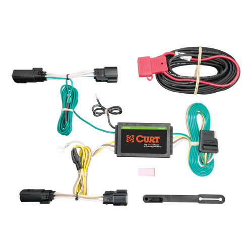 CURT 56258 - Custom Wiring Harness, 4-Way Flat Output, Select Lincoln MKZ