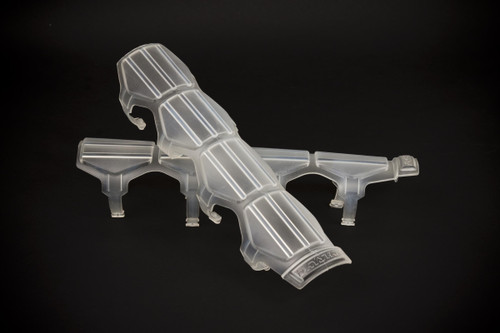 Daystar KU71112CL - Universal Shock and Steering Stabilizer Armor Pair Clear Includes Mounting Rings