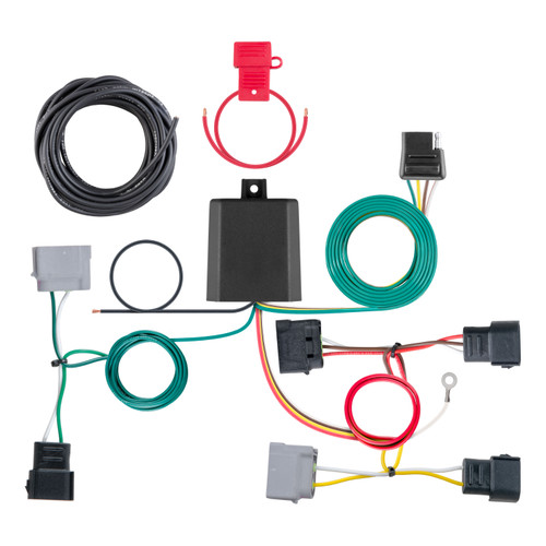 CURT 56345 - Custom Wiring Harness, 4-Way Flat Output, Select Ford Escape, Mazda Tribute