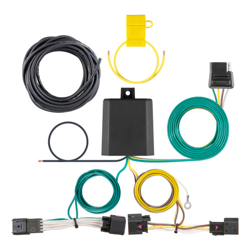 CURT 56303 - Custom Wiring Harness, 4-Way Flat Output, Select Chevrolet Sonic