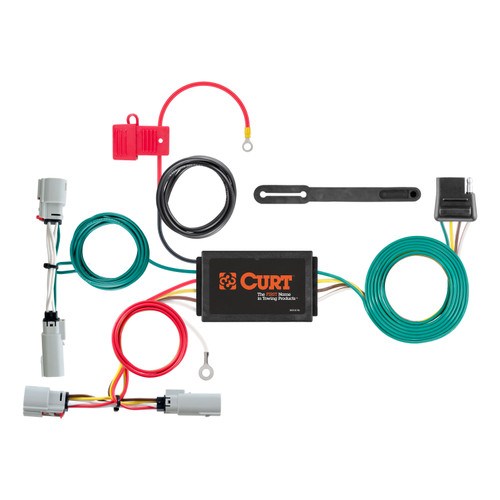 CURT 56323 - Custom Wiring Harness, 4-Way Flat Output, Select Cadillac CT6