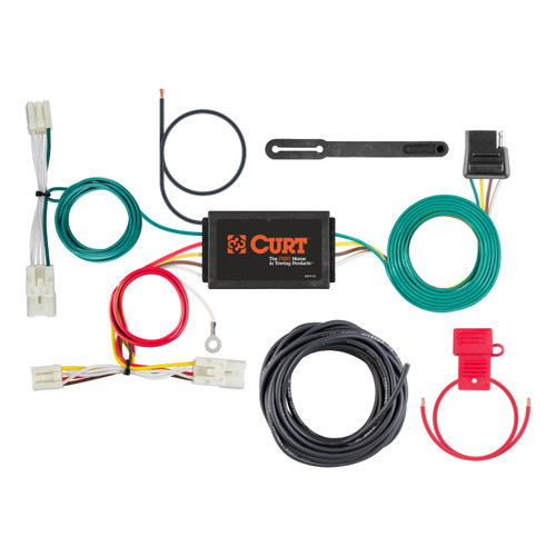 CURT 56390 - Custom Wiring Harness, 4-Way Flat Output, Select Hyundai Sonata