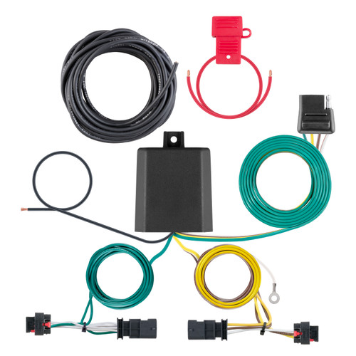 CURT 56472 - Custom Wiring Harness, 4-Way Flat Output, Select Jeep Compass
