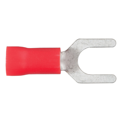 CURT 59611 - Spade Terminals (22-18 Wire Gauge, #10 Stud Size, 100-Pack)