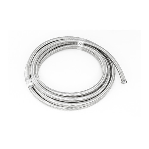 Deatschwerks 6-02-0862-20 - 8AN SS Double Braided PTFE Hose 20 Feet