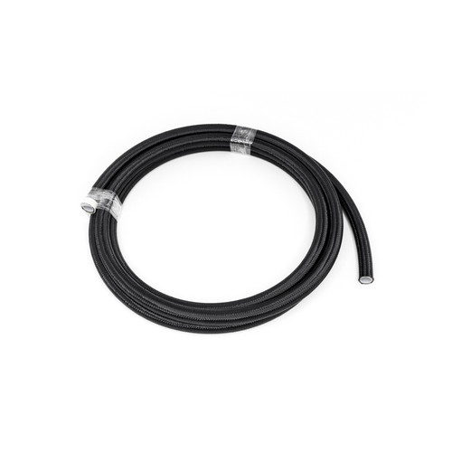 Deatschwerks 6-02-0865-10 - 8AN Black Nylon Braided PTFE Hose 10 Feet