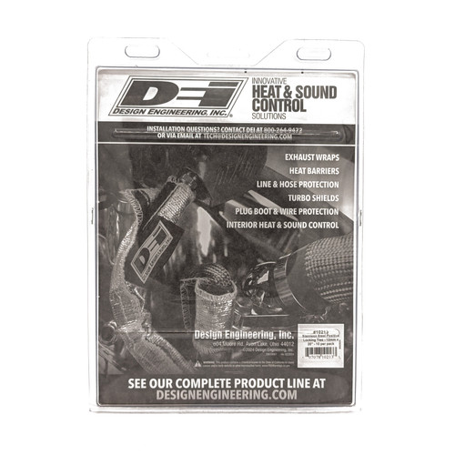 DEI 10213 - Stainless Steel Positive Locking Tie 1/2in (12mm) x 20in - 10 per pack