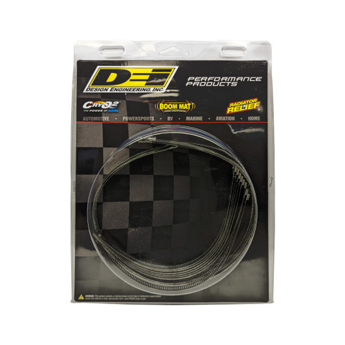 DEI 10216 - Stainless Steel Positive Locking Tie Eight 1/4in (7mm) x 9in and Four 7mm x 20in