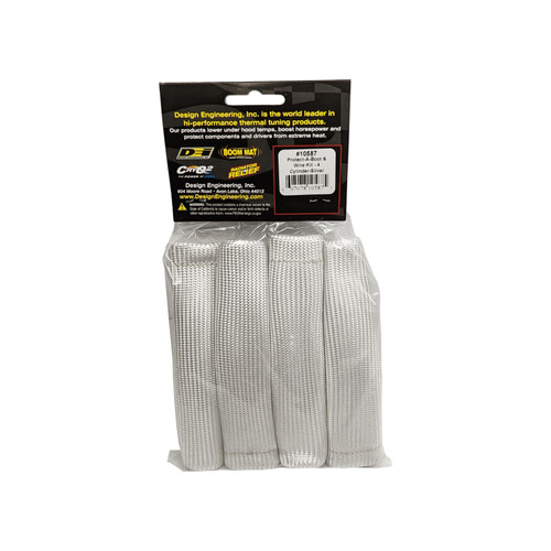 DEI 10587 - Protect-A-Boot and Wire Kit Silver 4 Cylinder 0