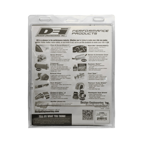 DEI 10584 - Protect-A-Boot and Wire Kit Black 4 Cylinder 0