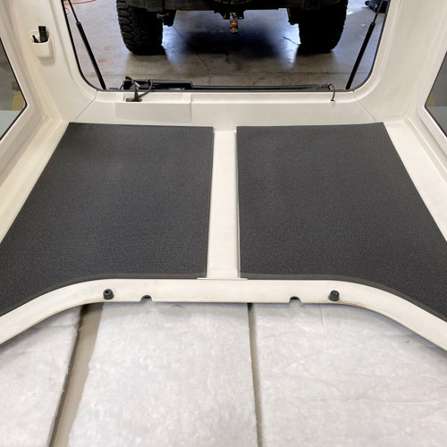 DEI 50140 - 11-18 Jeep Wrangler JK 2-Door Boom Mat Headliner - 4 Piece - Gray