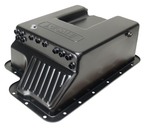Derale 14208 - Transmission Cooling Pan, Reduces Fluid Temps up to 50°F, Increase Capacity