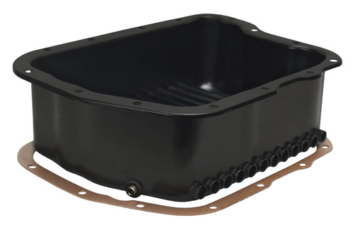Derale 14210 - Transmission Cooling Pan, Reduces Fluid Temps up to 50°F, Increase Capacity