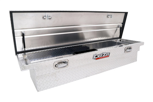 DEE ZEE DZ10170L - Deezee Universal Tool Box - Red Crossover - Single Lid BT Alum (Low)