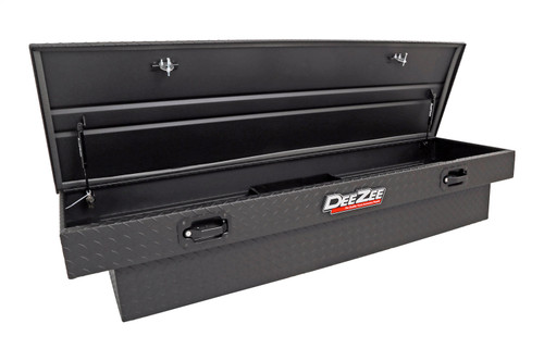 DEE ZEE DZ10170TB - Deezee Universal Tool Box - Red Crossover - Single Lid Black BT (Txt Blk)