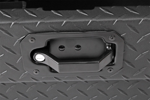 DEE ZEE DZ10170TB - Deezee Universal Tool Box - Red Crossover - Single Lid Black BT (Txt Blk)