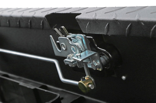 DEE ZEE DZ10170TB - Deezee Universal Tool Box - Red Crossover - Single Lid Black BT (Txt Blk)