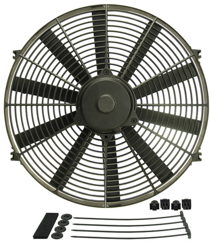 Derale 16916 - 16" Dyno-Cool Straight Blade Electric Fan
