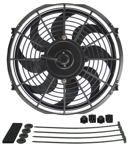 Derale 18912 - 12" Dyno-Cool Curved Blade Electric Fan