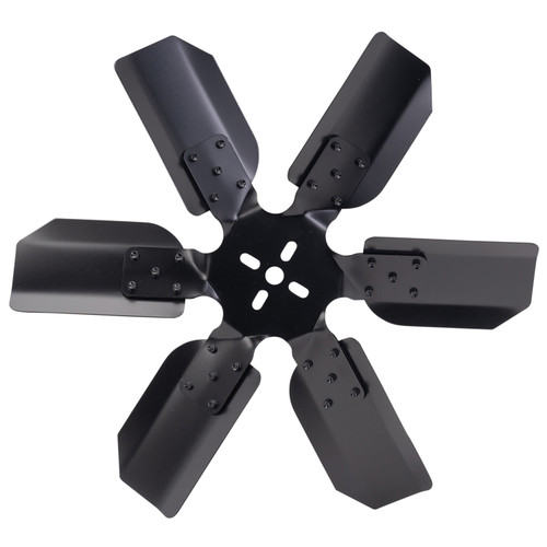 Derale 17419 - 19" Reverse Rotation Rigid Race Fan, Steel Blade