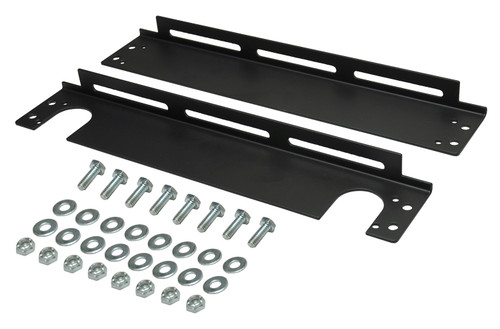Derale 50021 - Stacked Plate Cooler Full Length Mounting Bracket Kit