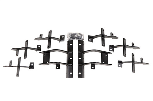 DEE ZEE DZ66327W - Deezee 15-23 Ford F-150/Super Duty Running Board Hex Bed Access Bracket Kit