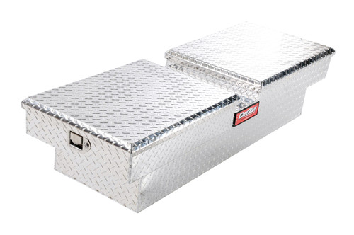 DEE ZEE DZ8363 - Deezee Universal Tool Box - Red Crossover - Double BT Alum Mid Size