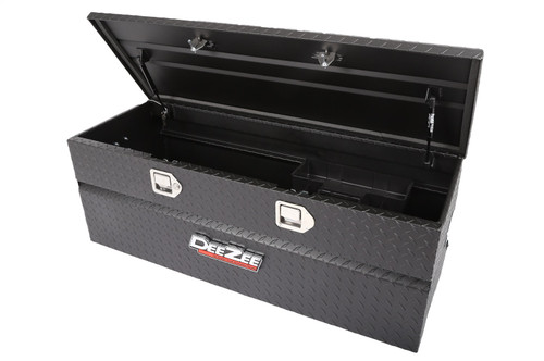 DEE ZEE DZ8546TB - Deezee Universal Tool Box - Red Chest Black BT 46In (Txt Blk)