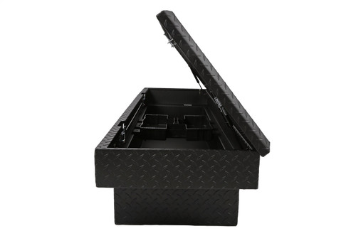 DEE ZEE DZ8170TB - Deezee Universal Tool Box - Red Crossover - Single Lid Black BT