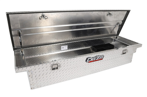 DEE ZEE DZ8170L - Deezee Universal Tool Box - Red Crossover - Single Lid BT Alum