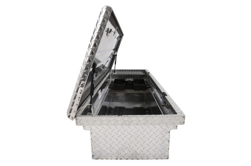 DEE ZEE DZ8170L - Deezee Universal Tool Box - Red Crossover - Single Lid BT Alum