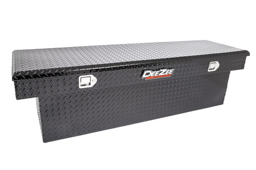 DEE ZEE DZ8170DB - Deezee Universal Tool Box - Red Crossover - Single Lid Black BT (Deep Black)