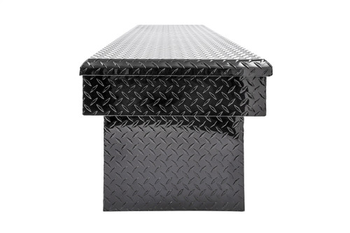 DEE ZEE DZ8170DB - Deezee Universal Tool Box - Red Crossover - Single Lid Black BT (Deep Black)