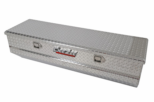 DEE ZEE DZ8556 - Deezee Universal Tool Box - Red Chest BT Alum 56In Slanted