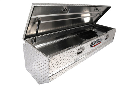 DEE ZEE DZ8556 - Deezee Universal Tool Box - Red Chest BT Alum 56In Slanted