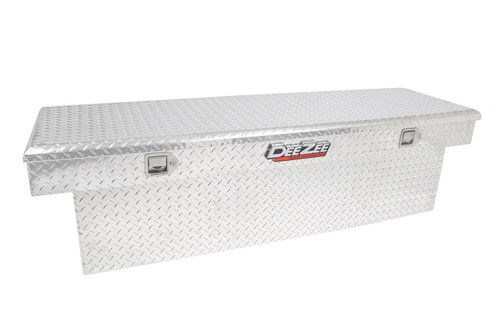 DEE ZEE DZ8170D - Deezee Universal Tool Box - Red Crossover - Single Lid BT Alum Full Size (Deep)