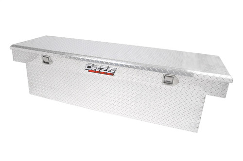 DEE ZEE DZ8170D - Deezee Universal Tool Box - Red Crossover - Single Lid BT Alum Full Size (Deep)