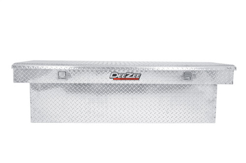 DEE ZEE DZ8170D - Deezee Universal Tool Box - Red Crossover - Single Lid BT Alum Full Size (Deep)