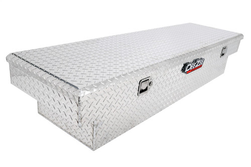 DEE ZEE DZ8170 - Deezee Universal Tool Box - Red Crossover - Single Lid BT Alum Full Size