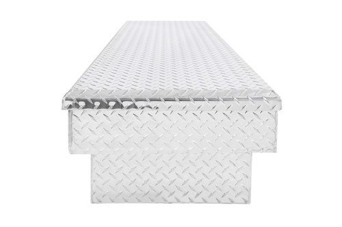 DEE ZEE DZ8170 - Deezee Universal Tool Box - Red Crossover - Single Lid BT Alum Full Size