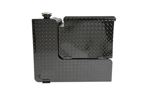 DEE ZEE DZ92656B - Deezee Universal Tanks - Combo Black Tread Aluminum (111 Gal)