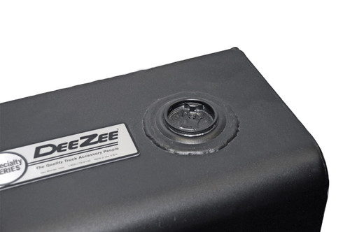 DEE ZEE DZ92747SB - Deezee Universal Tanks - L-Shape Black Steel (92 Gal)