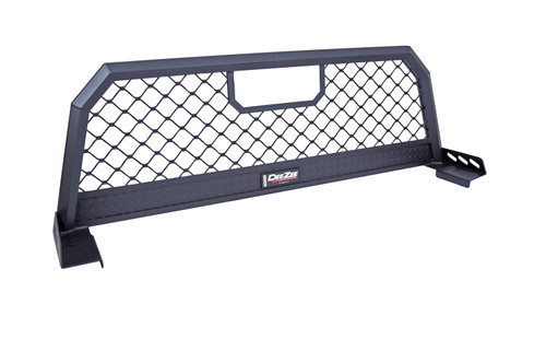 DEE ZEE DZ95092TB - Cab Rack; Textured Black; Aluminum; Mesh; Incl. Mounting Brackets;