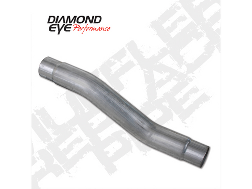 Diamond Eye 510215 - Diesel Exhaust Muffler 3.5 Inch Inlet/Outlet 32 Inch 03-Early 04 Dodge RAM 2500/3500 Exhaust Muffler Performance Series