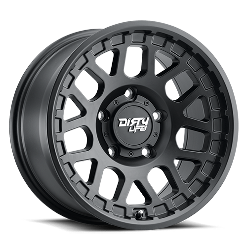 Dirty Life 9306-7983MB12 - Race Wheels Mesa 9306 Matte Black 17X9 6-139.7 -12Mm 106Mm