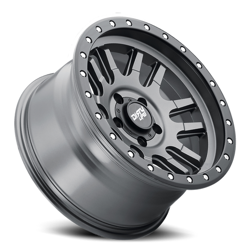 Dirty Life 9309-7973MGT12 - Race Wheels Canyon Pro 9309 Satin Graphite 17X9 5-127 -12Mm 71.5Mm
