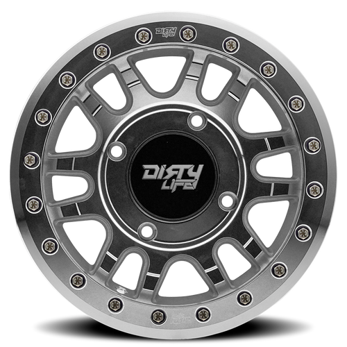 Dirty Life 9309R-57102M - Race Wheels Canyon Pro Sxs 9309R Machined 15X7 4-137 13Mm 106.25Mm